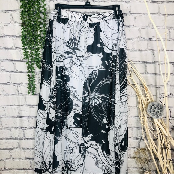 _💙2/$40💙Worthington Floral Printed Maxi Skirt Petite XL - Picture 15 of 16